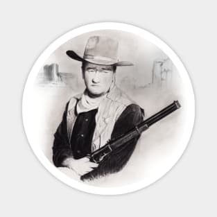 John Wayne tee Magnet